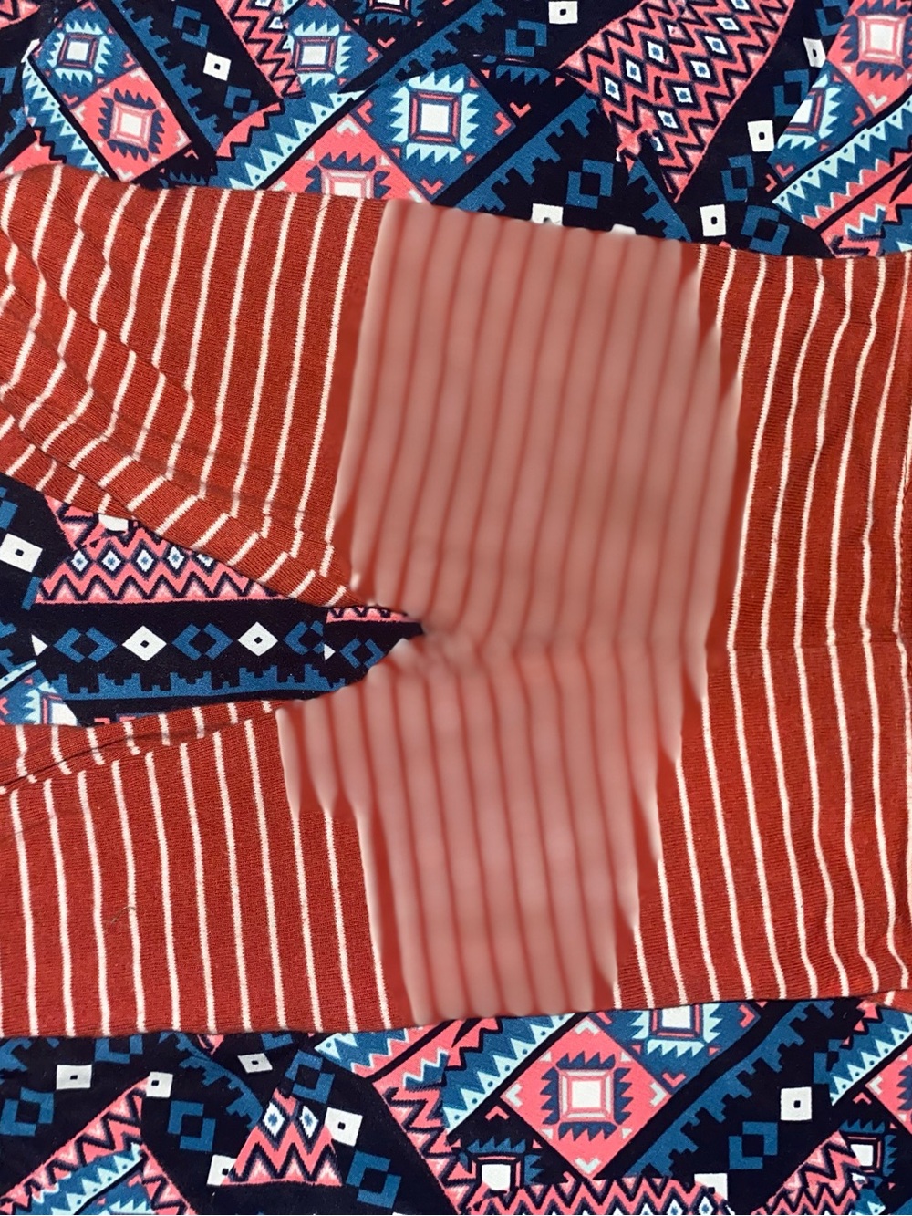 Carter's Navy, Rust, Pink Patterned Kids Leggings